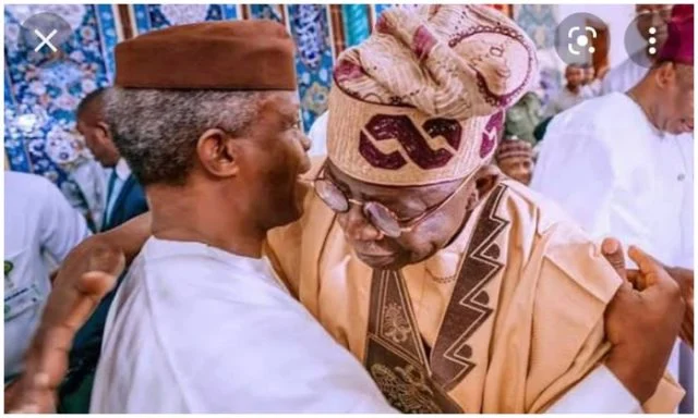 Osinbajo: I don’t have any son old enough to declare for president – Tinubu