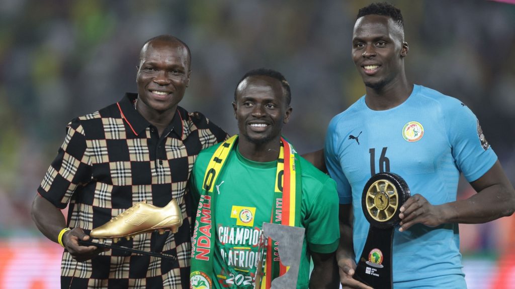 AFCON 2021: Mane, Aboubakar, Mendy win awards as Senegal declares public holiday