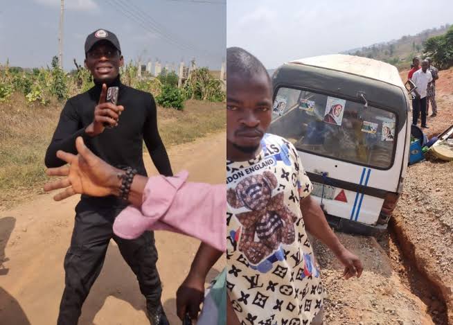 BREAKING: Several injured as Task Force hits bus while chasing suspected yahoo boys In Osogbo