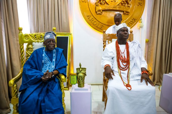 2023: Tinubu Receives Royal Endorsement, Blessings From Ooni, Others In Osun