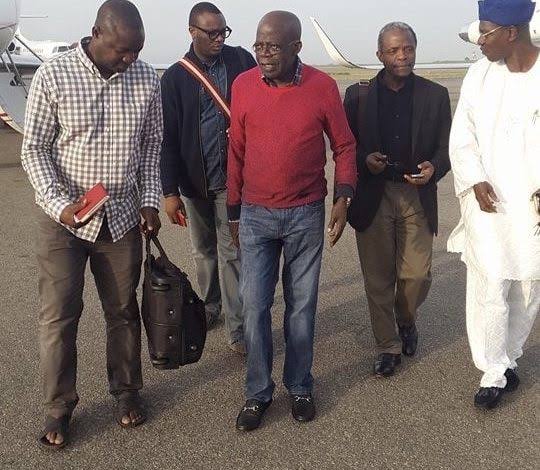2023 presidency: Tinubu returns to Nigeria from abroad