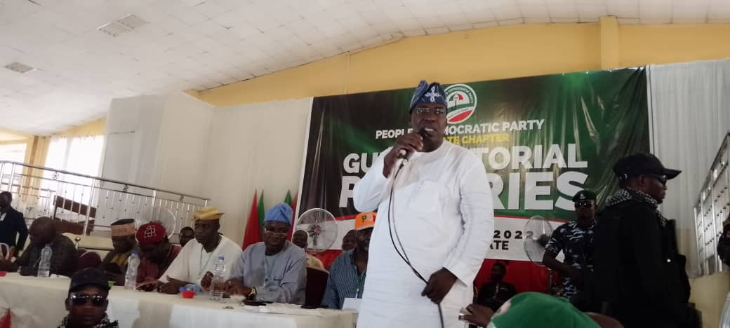 Osun 2022: Dotun Babayemi wins PDP Factional primaries election
