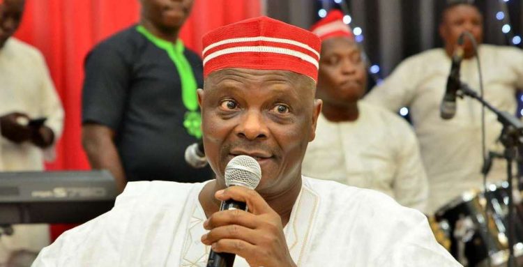 Video: Moment Kwankwaso lad almost hit supporters during campaign in Kwara