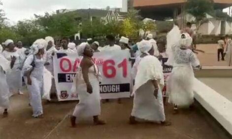 Traditional Religion Worshippers Association issues disclaimer: OAU protest
