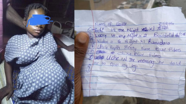 11-Year-old Pregnant Nigerian Teen Listed Those Who Slept With Her