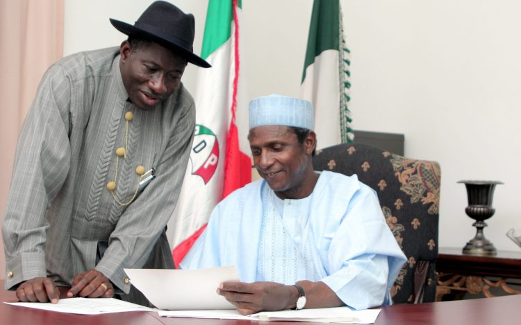 TRIBUTE: Jonathan acknowledges his late boss Yar’Adua, describes him as “soldier of truth”   