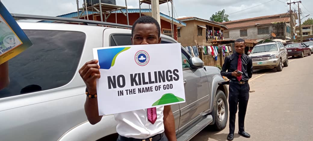 RCCG Osun Province 10, Christians Stage Peaceful Protest Over Killing Of Deborah Samuel