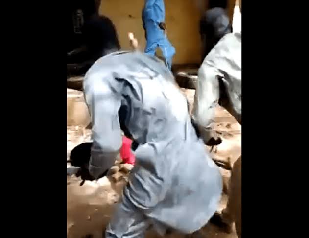 Female Nigerian student burnt alive over alleged blasphemy (Video)