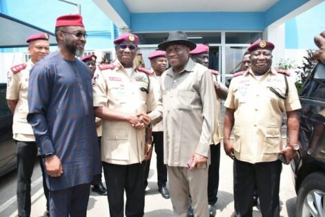 FRSC: Goodluck Jonathan licensed to drive again
