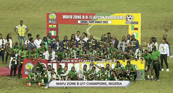 WAFU B U-17 Championship: Nigeria’s Golden Eaglets defeat Burkina Faso, emerge champions