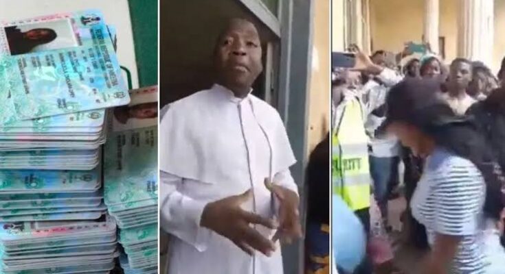 ‘No PVC, no church’ –  Priest sends members home from church without voters card