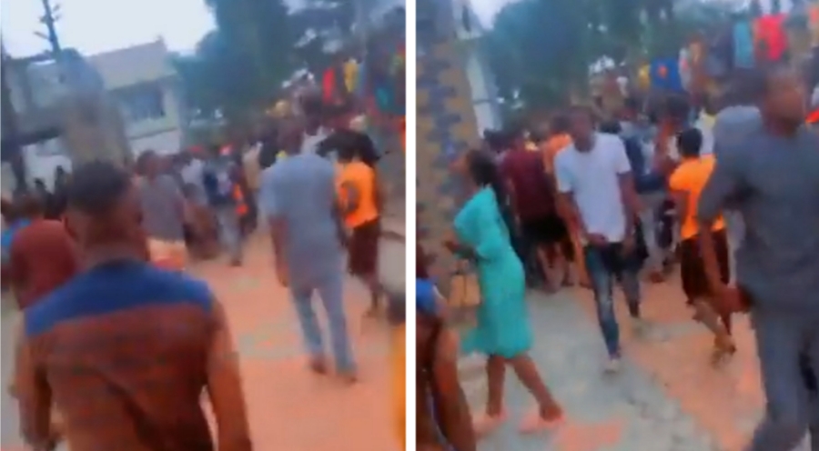 Residents Storm Owo Monarch’s Palace Over Arrests Of Suspected Terrorists Who Attacked Catholic Church