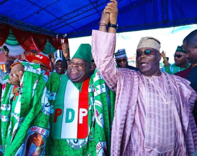 July 16: Don’t let APC steal your votes – Atiku sends important message to Osun electorates