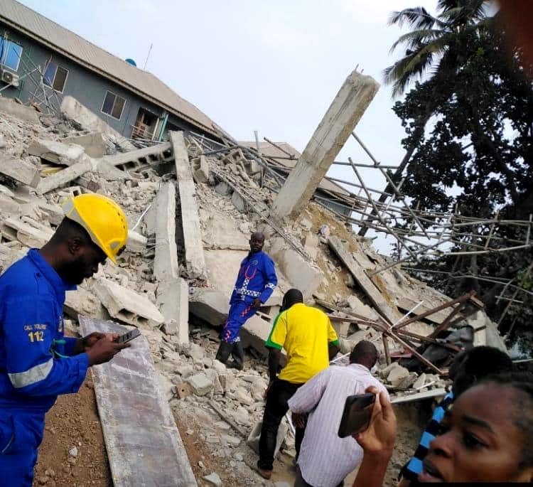 Breaking: Many Feared Dead As Lagos Records Another Building Collapse