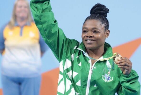 Another Nigerian set new Commonwealth Games record, strikes second gold in Weightlifting