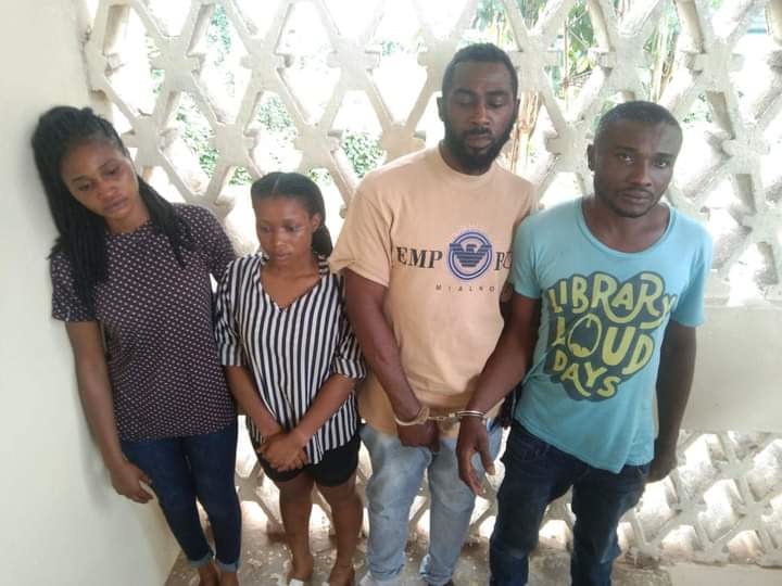 Just In: 4-man sex blackmail syndicate busted in Anambra
