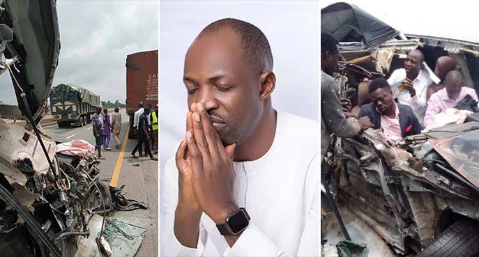 How Dunsin Oyekan miraculously survived gory car accident unscathed