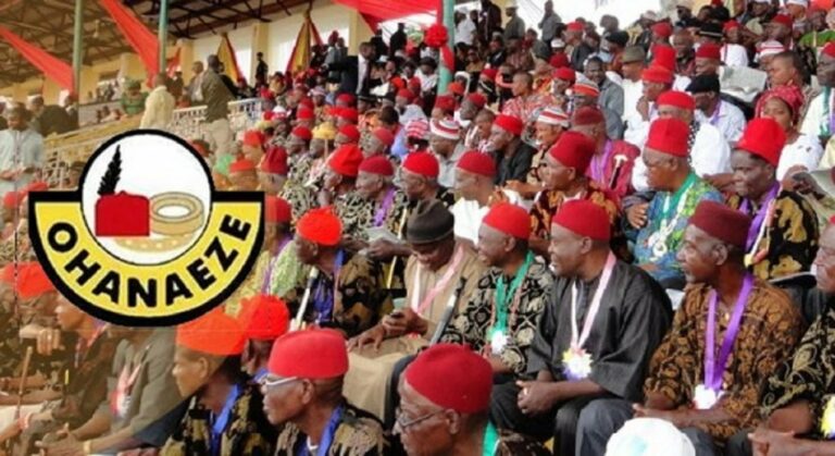 Only Igbo presidency will unite Nigeria, end insecurity- Ohanaeze Ndigbo