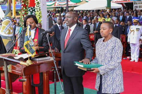 William Ruto sworn in as President in Kenya