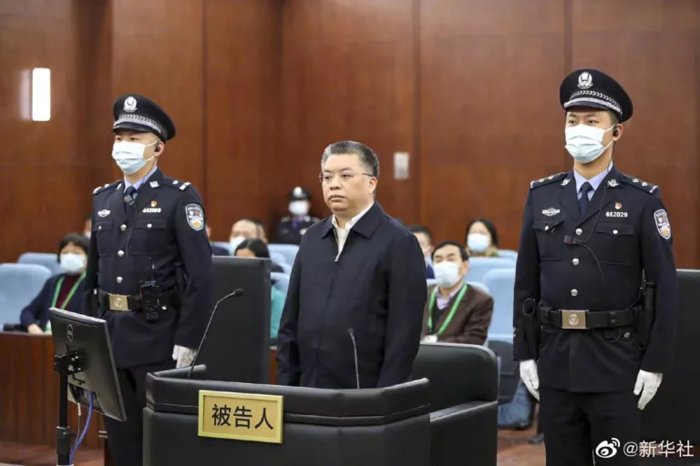 BREAKING: Former Chinese top official gets death sentence for $92.39m bribe