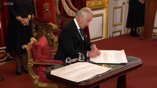 King Charles: I’m deeply aware of responsibilities of sovereignty passed to me 