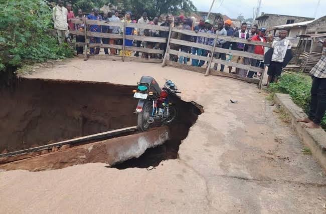 Two injured as bridge collapses in Osun governor’s hometown