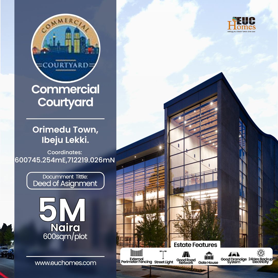 Commercial Courtyard By EUC Homes: The Most Affordable Luxury Building (Details)