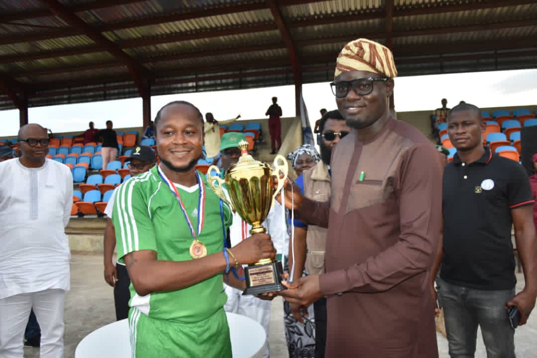 Osun Amotekun Football Competition: Oyetola commends corps leadership as Osun Central team emerge 2022 champions