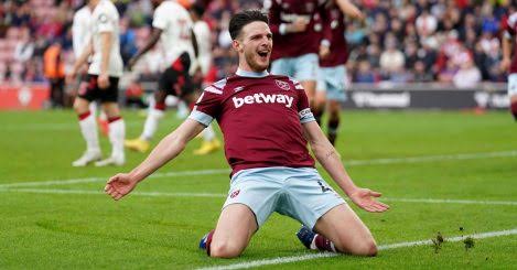 Rice strikes to earn West Ham draw at struggling Saints