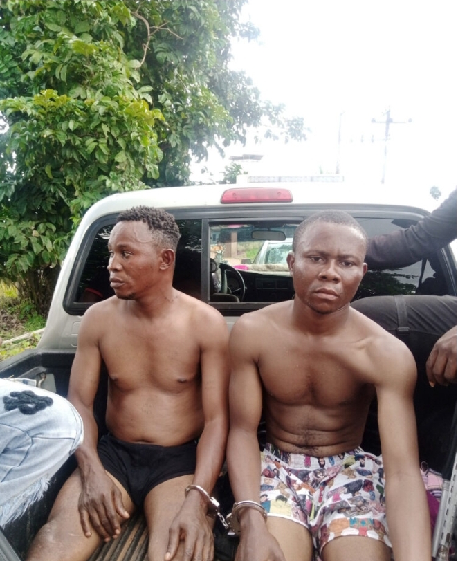 Police arrest two bank robbery suspects