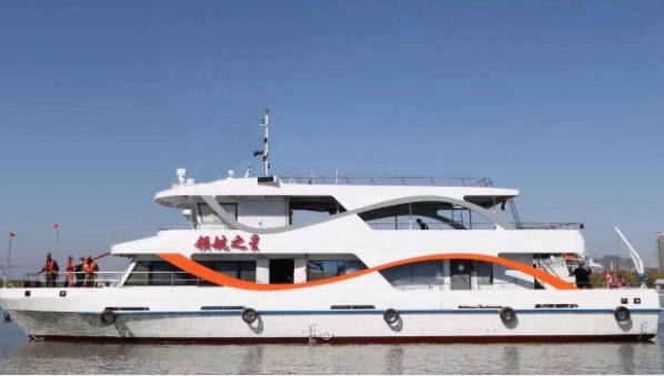 China builds world’s first electric cruise Riverboat