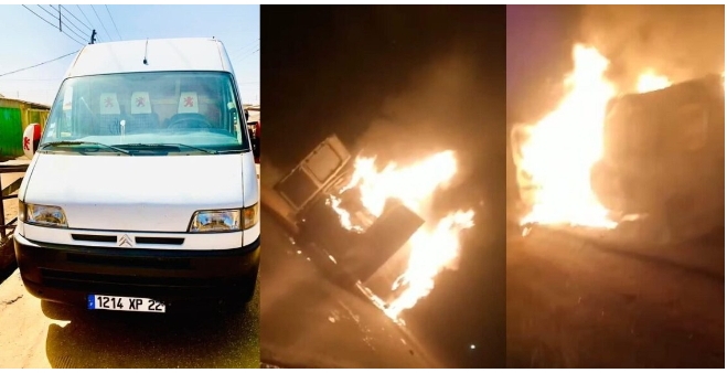 Man questions God’s existence after Van he starved for went up in flames