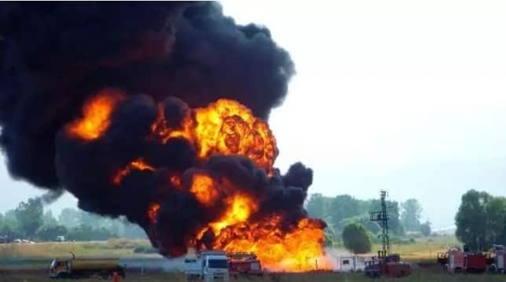 Just In: 10 feared dead as Tanker explodes on Lagos-Ibadan expressway