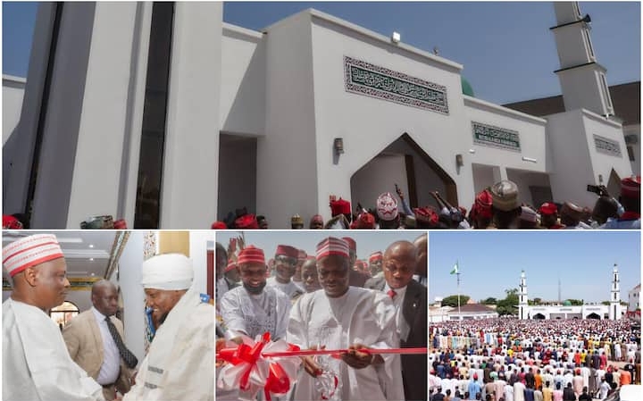 Kwankwaso celebrates birth anniversary in style, commissions Juma’at mosque