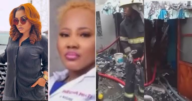Mercy Aigbe’s Sister Set Mother’s Home Ablaze, Gives Reason