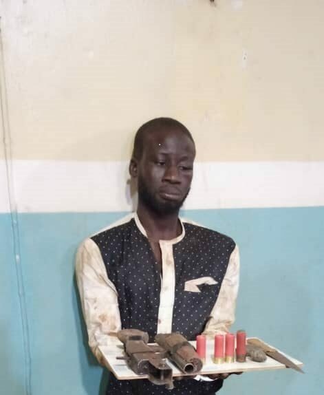 Ogun: Notorious member of Eiye cult gang Olamide arrested with weapons 