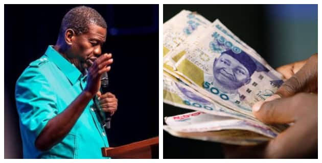 Adeboye Makes Comment On Redesigning Of Naira by CBN
