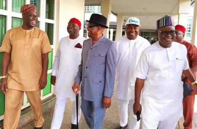 JUST IN: Wike, other G-5 members take bold step to woo Governor Bala