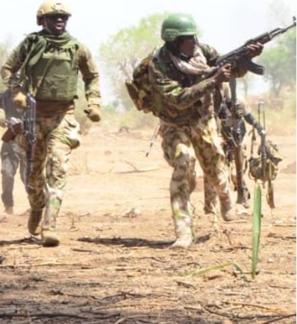 JUST IN: Troops neutralise 36 terrorists, arrest 163 criminals