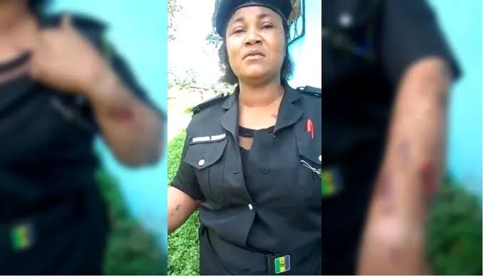 Nigerian Police Make Fresh Order Over Policeman Who Brutalised Officer For Rejecting His Love Advances