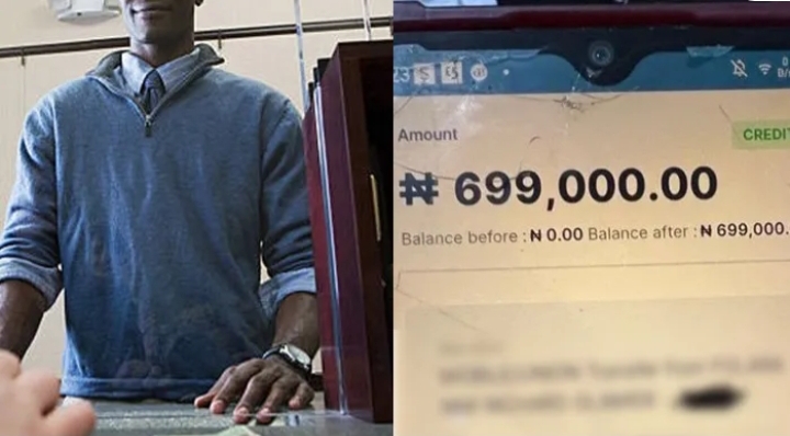 Nigerian man seeks to refund N699k mistakenly sent to his account