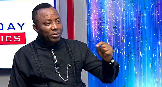 Sowore: Nigerians will beg me to stay beyond 2nd term if I become president (SEE WHY)