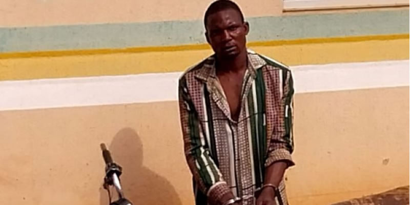 Just In: Man arrested with stolen motorcycle in Ogun