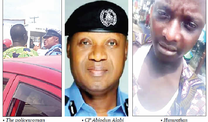 Lagos: Policewoman beats accountant seeking blood for wife