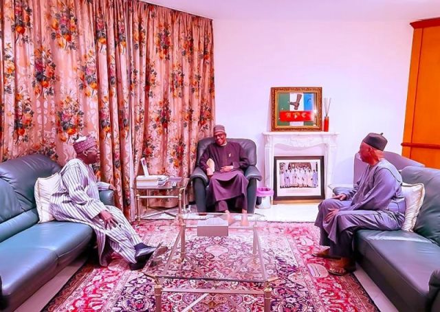 Just In: Tinubu, Buhari lock in meeting ahead presidential campaign flag-off