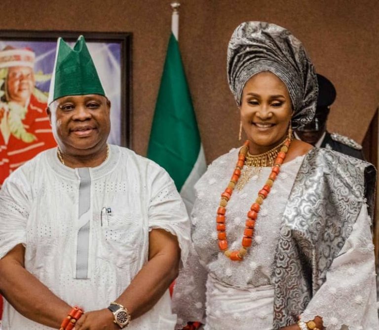 “You’re A Dependable Partner” – Osun Governor Celebrates Wife On Her Birthday
