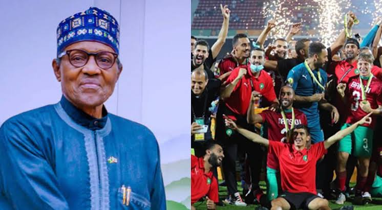 Qatar 2022: Buhari sends  message to Morocco for reaching World Cup semifinal