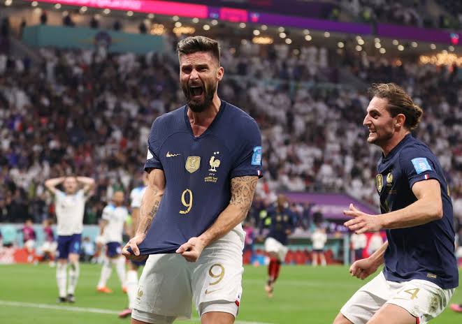 Giroud nets winner as England crash out, France hit World Cup semi-finals