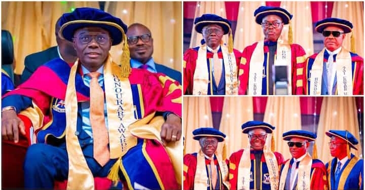 Ajayi Crowther Varsity confers Gov Wike, Makinde, Sanwo-Olu with honorary degree