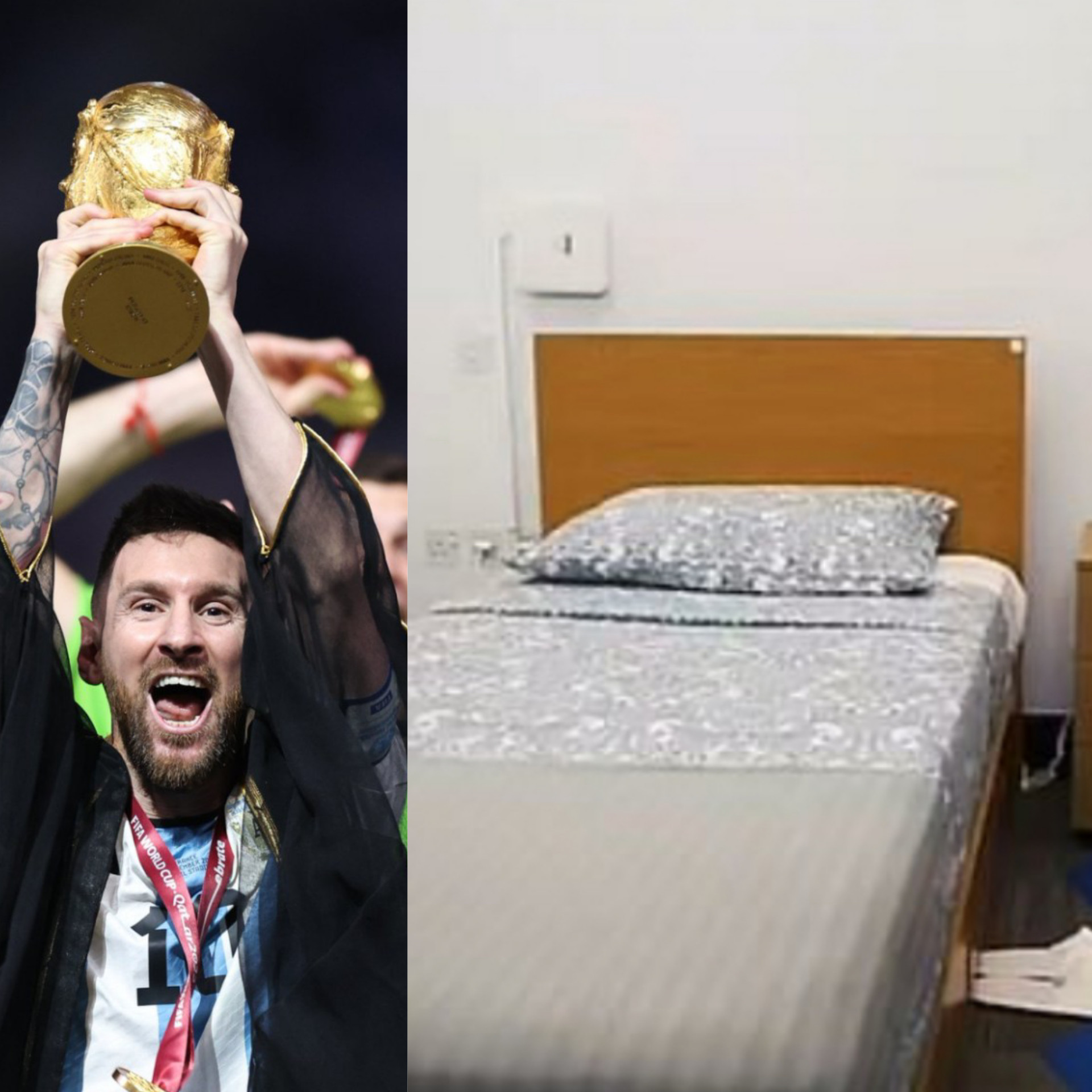 Messi’s hotel Room in Qatar set for Museum after Argentina’s World Cup achievement